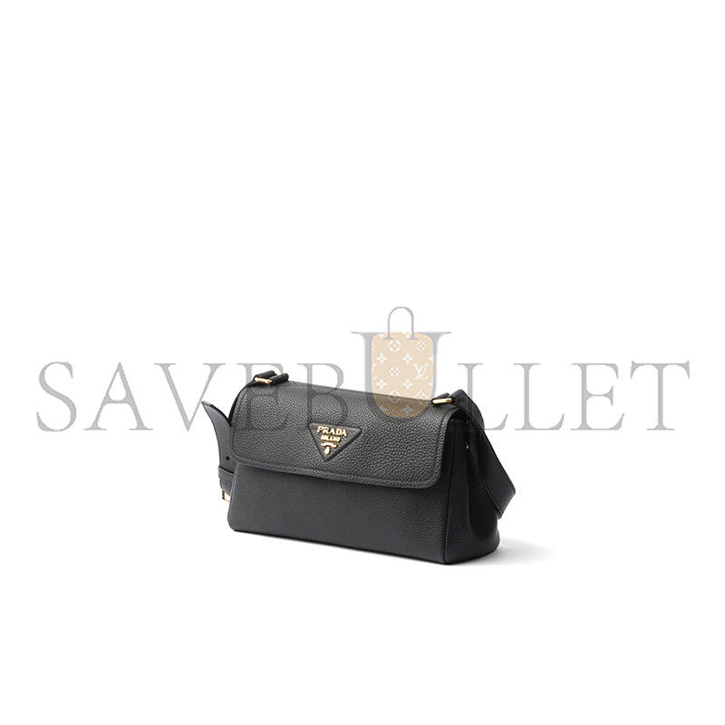 PRADA SMALL LEATHER SHOULDER BAG 1BN022 (26*14*9.5cm)